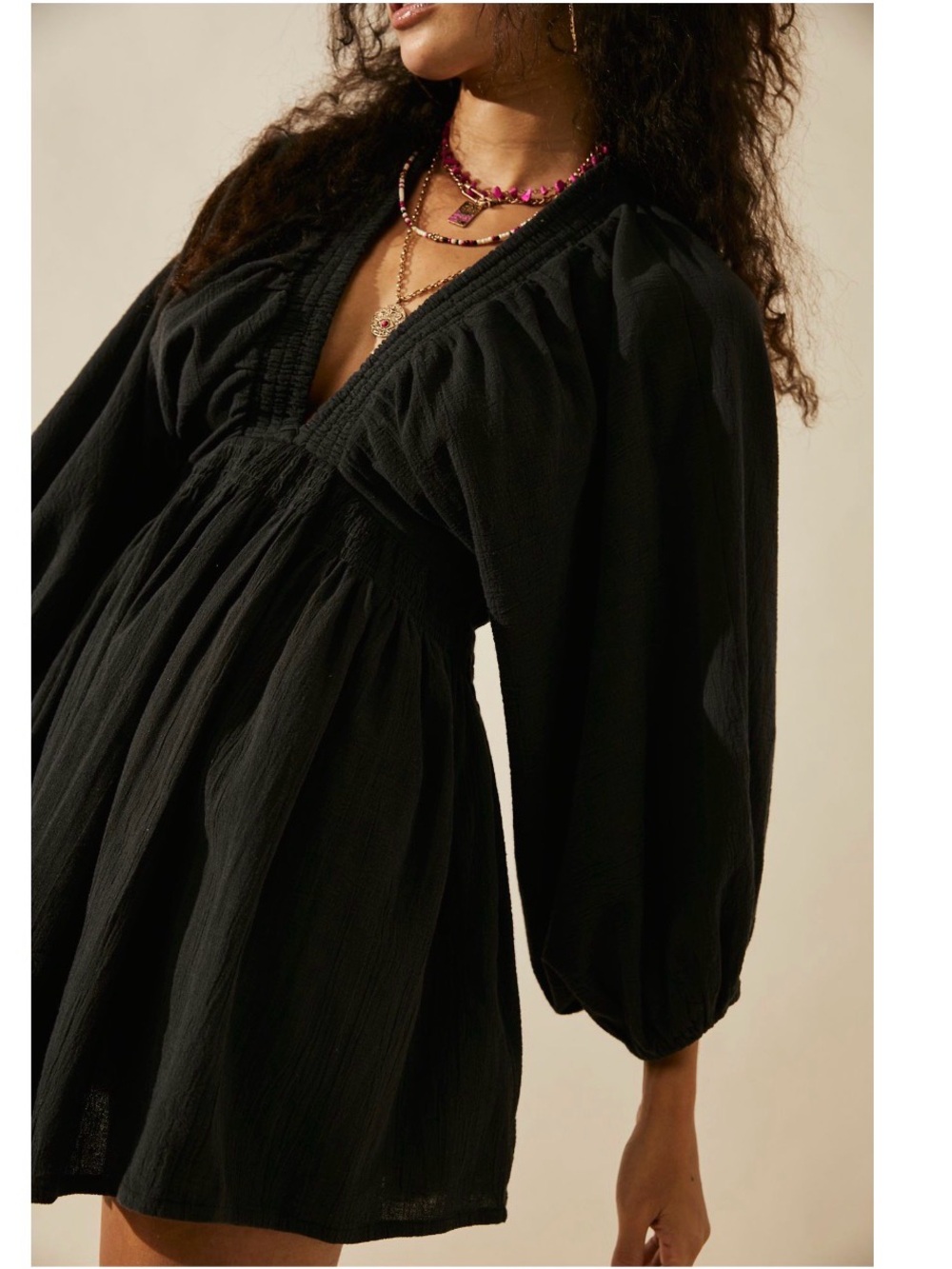Free People For The Moment Mini Dress